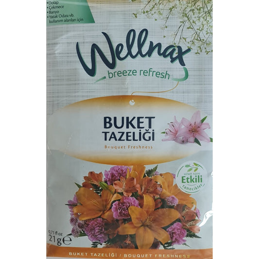 Wellnax, Drawer And Cabinet Fragrance Buket Tazeligi (Flowers), Tur-Buket