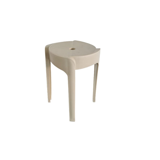 Tufex, Solo Stool Plastic Table (Gold), Tur-Tp678Go