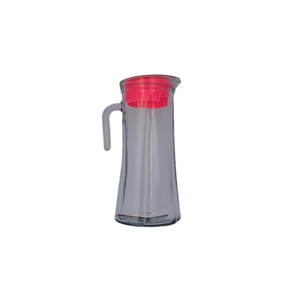 Lav, Glass Jug Pink Cover + 1 Glass, TUR-TRU140