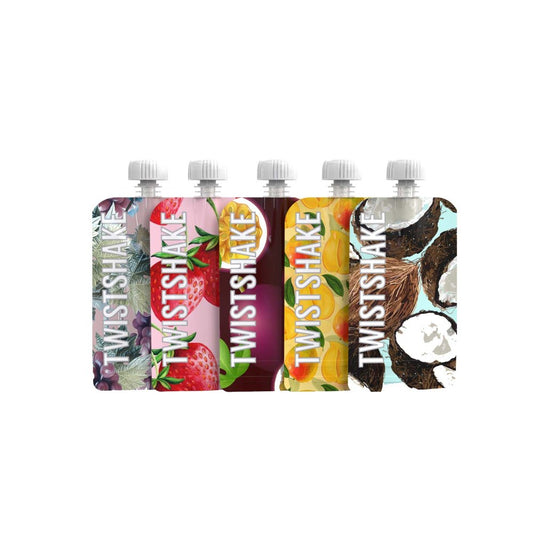 Twistshake, 5X Squeeze Bag 100Ml Fruit, 78616