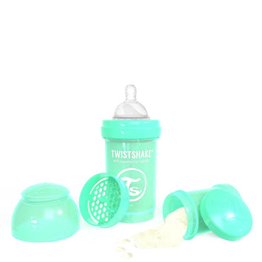Twistshake, Anti-Colic Pastel Green, Available in Different Sizes