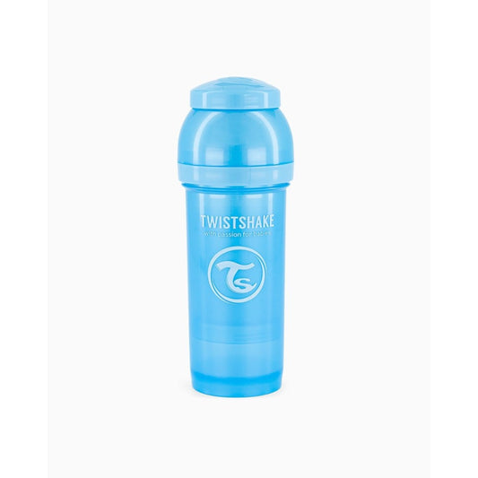 Twistshake, Anti-Colic Glass Bottle 260Ml Pastel Blue, 78583