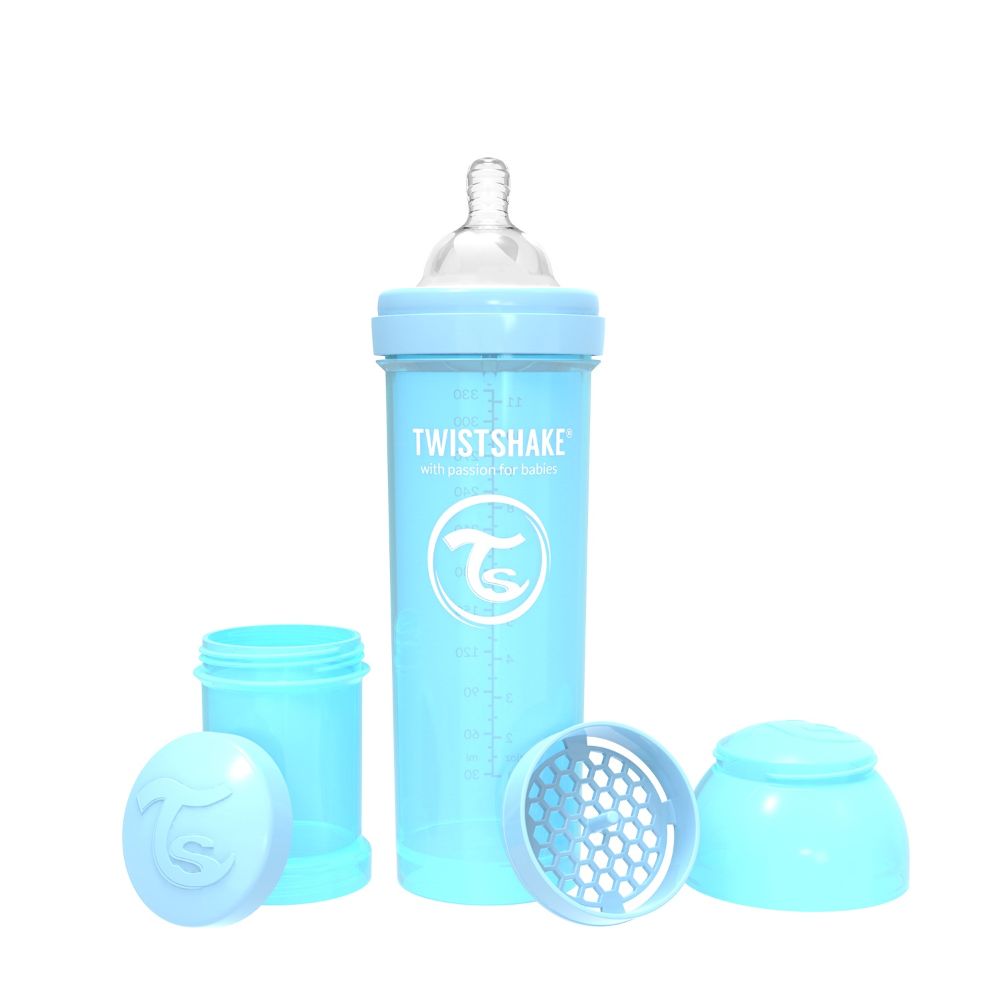 Twistshake, Anti-Colic Pastel Blue, Available in Different Sizes