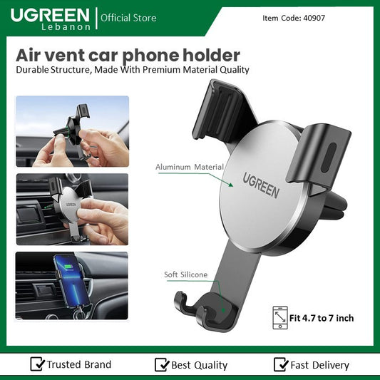 Ugreen, Gravity Drive Air Vent Mount Phone Holder