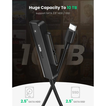 Ugreen, USB-C 3.1 To Sata Hard Driver Converter Cable Cm321 - 70610
