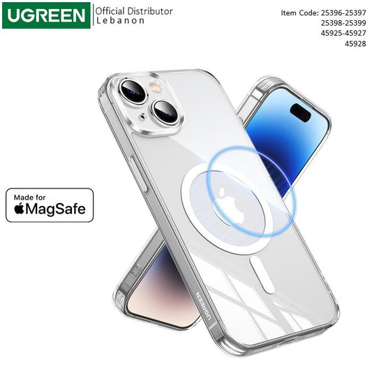 Ugreen, Crystal Transparent Magnetic Protective Case - 45925 45927 45928, Available in Different Sizes