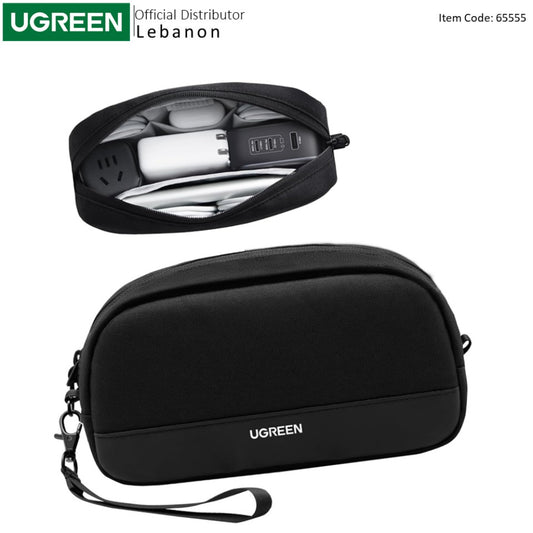 UGREEN Premium Water-Resistant Electronics Travel Organizer Luxury Tech EDC Pouch - LP930 65555