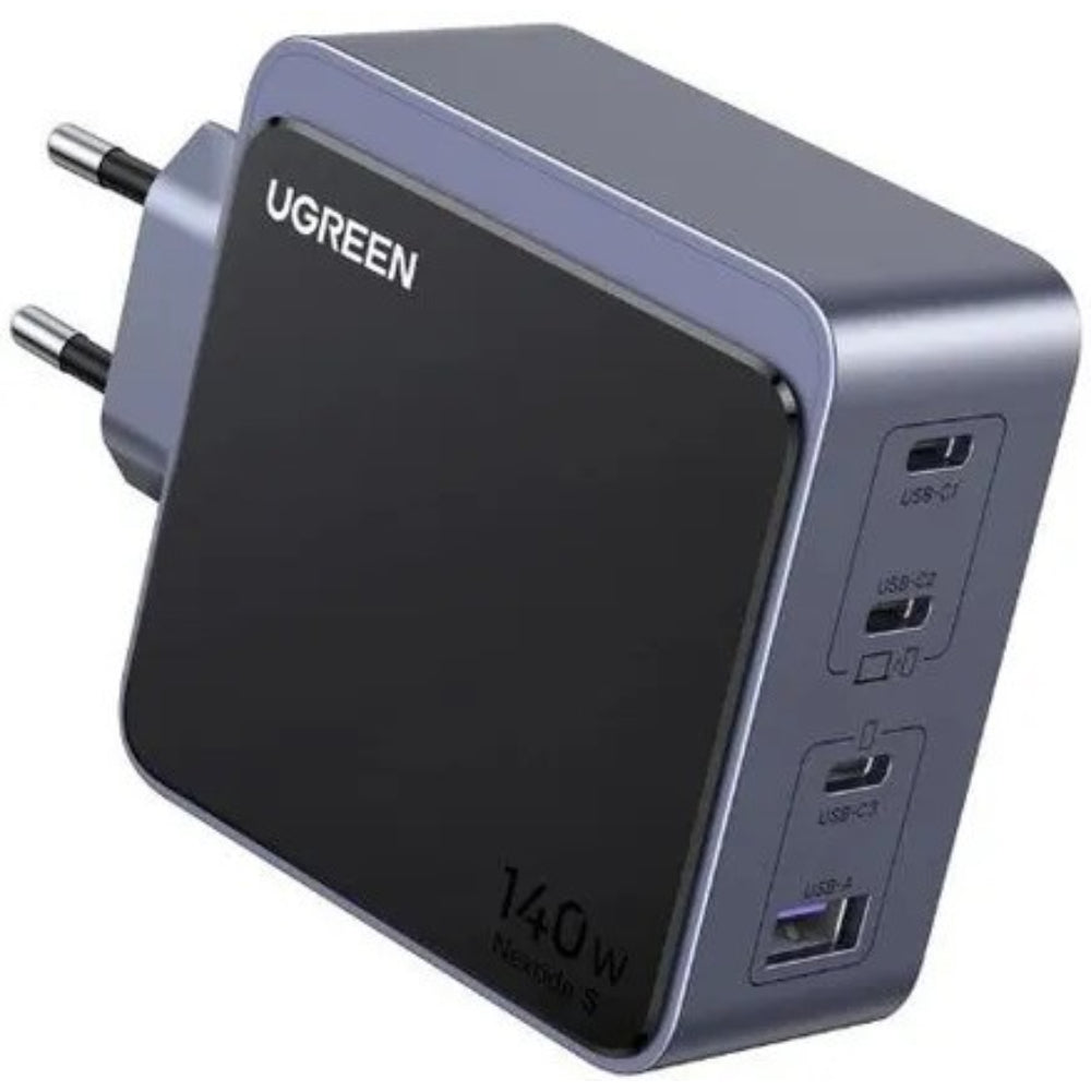 UGREEN 140W GaN Tech, 4 Ports Charger for Phones, Tablets, Laptops & MacBooks with Smart power adjustment - X570 45575