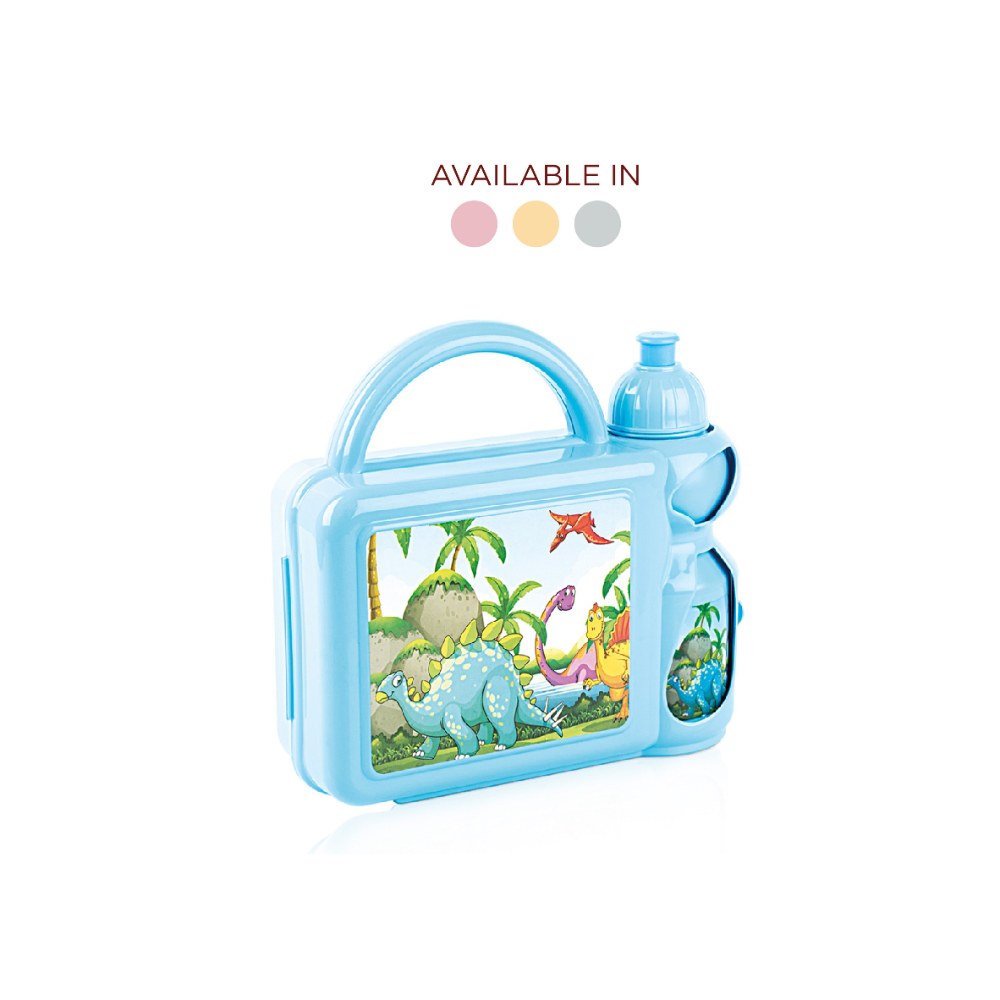 Urve, School Lunch Box (Available in Pink / Yellow / Grey), UR-3093