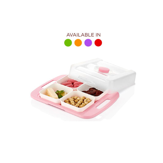 Urve, Square Breakfast Set (Available in Green / Orange / Violet / Red), UR-3303