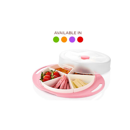 Urve, Round Breakfast Set (Available in Green / Orange / Violet / Red), UR-3304