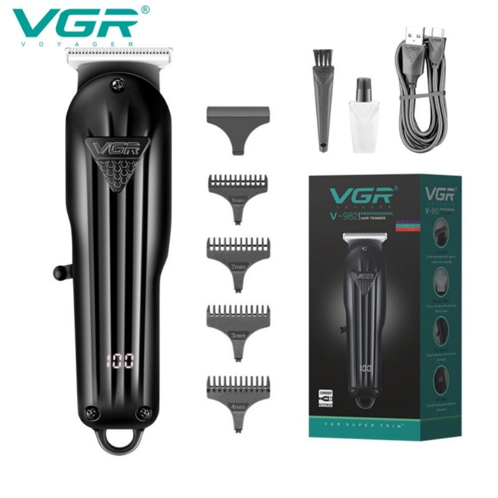 Vgr, Professional Hair Trimmer + Combs