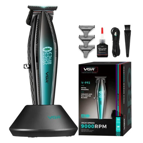 VGR, V-992 Professional Hair Trimmer For Men Versatile Cordless Zero