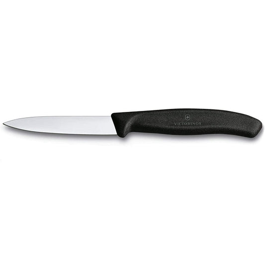 VX, Cut Paring Knife Black 8cm, VCT-VIKN0310