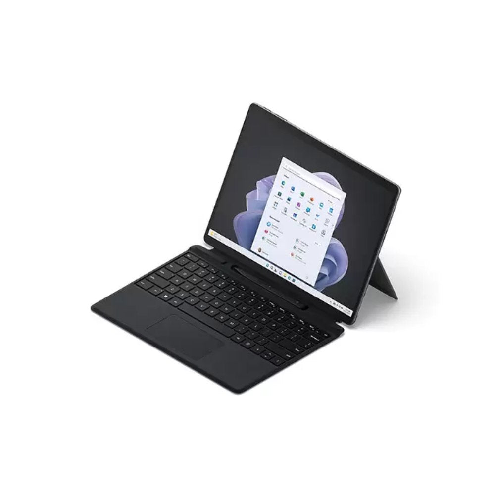 Microsoft, Surface Pro 9 Graphite, 13-Inch, Intel Core I7-1255U, 16GB DDR5, 512GB SSD, W11H, With Keyboard + Pen, VQ1-00001