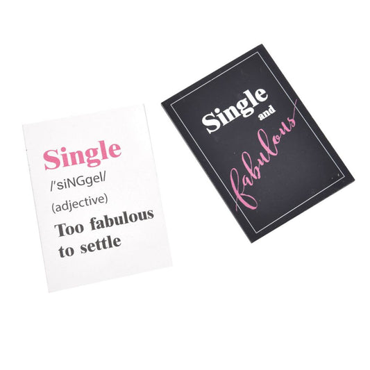 Smile Yalla, Fridge Magnet, I'm As Single As A Dollar And Not Looking For Change