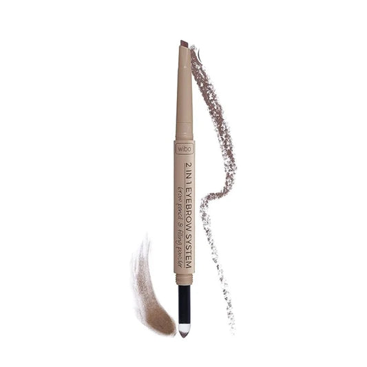 WIBO 2in1 Eyebrow Pencil Shade 1 - Define & Fill