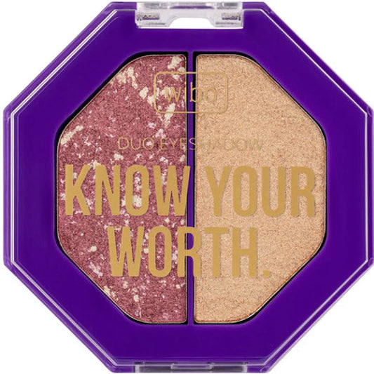WIBO Know Your Worth Duo Eyeshadow 02 - 2-Shade Eye Palette