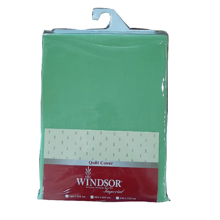 Windsor, Light Green Quilt Cover Assorted Single