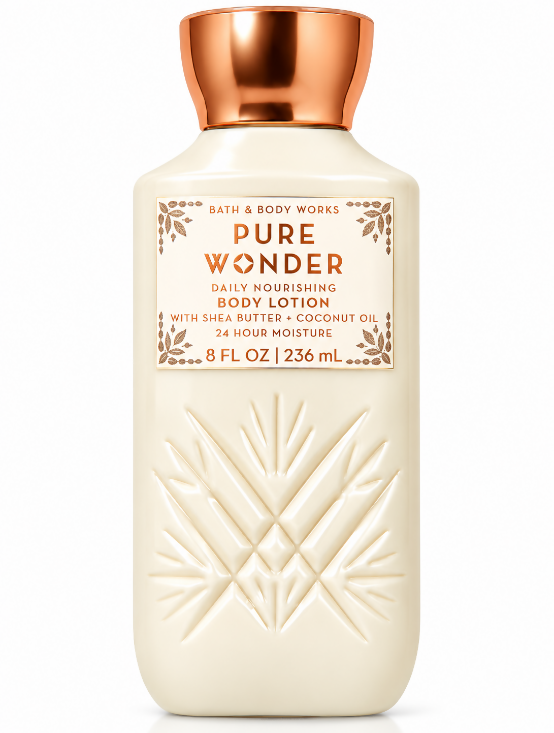 BATH AND BODY PURE WONDER BODY LOTION 236ML