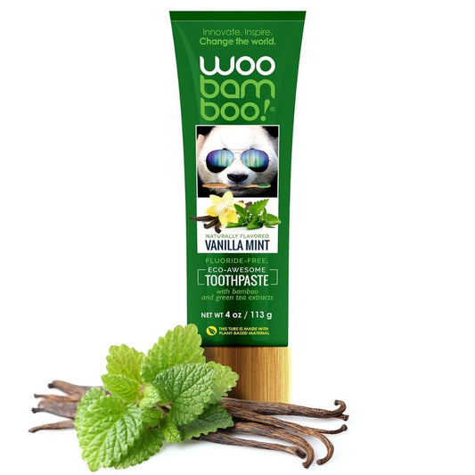 Woobamboo, Natural Toothpaste (Vanilla Mint)