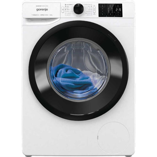 Gorenje, Washer Front Load 9kg 1400rpm Inverter Steam White