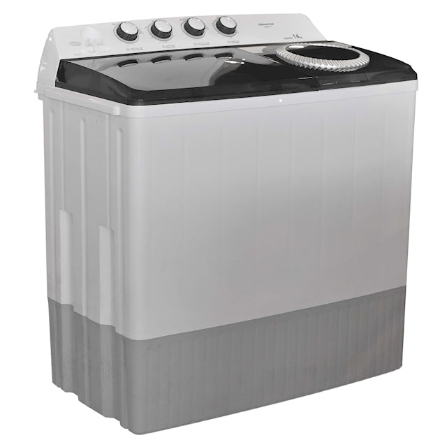 Hisense, Washer 14 Kg Twin Tub White