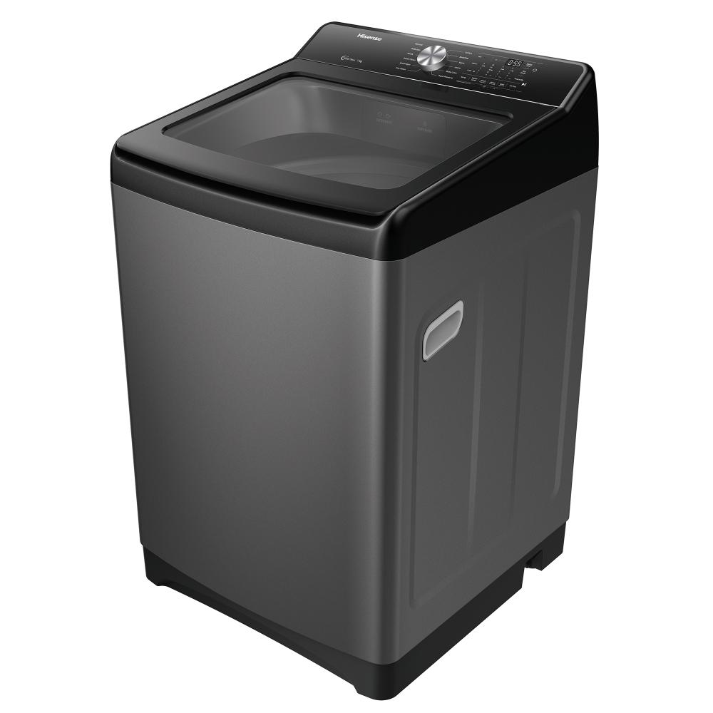 Hisense, Washer 17 Kg Top Load Titanium