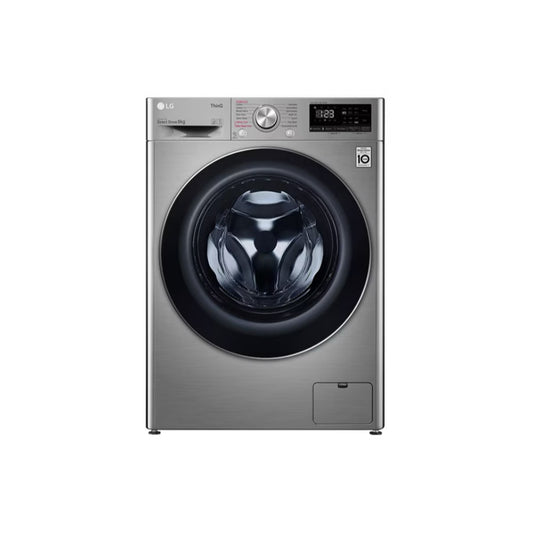 LG, Front Load Washing Machine 8Kg 1400 Rpm, Inverter, Vivace Platinum