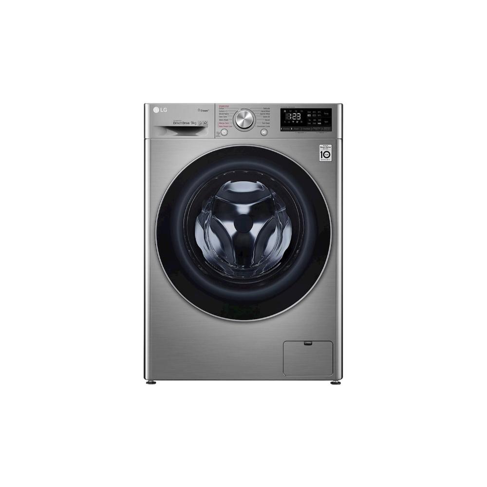 Lg, Washer 10.5 Kg Front Load 1400 Rpm Silver