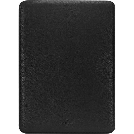 Comfyable, Slim Laptop Sleeve 16 Inch Compatible For Macbook Pro 16-Inch M4 M3 M2 Pro/Max 2024, Faux Leather Protective 16-In Mac Cover Case, Black