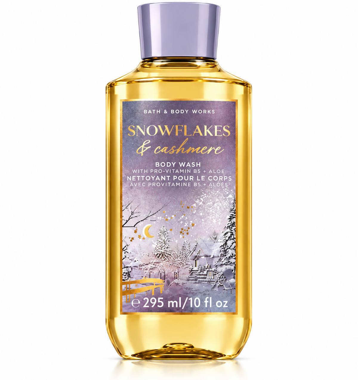 BATH AND BODY WORKS SNOWFLAKES OF CASHMERE BODY WASH 295ML
