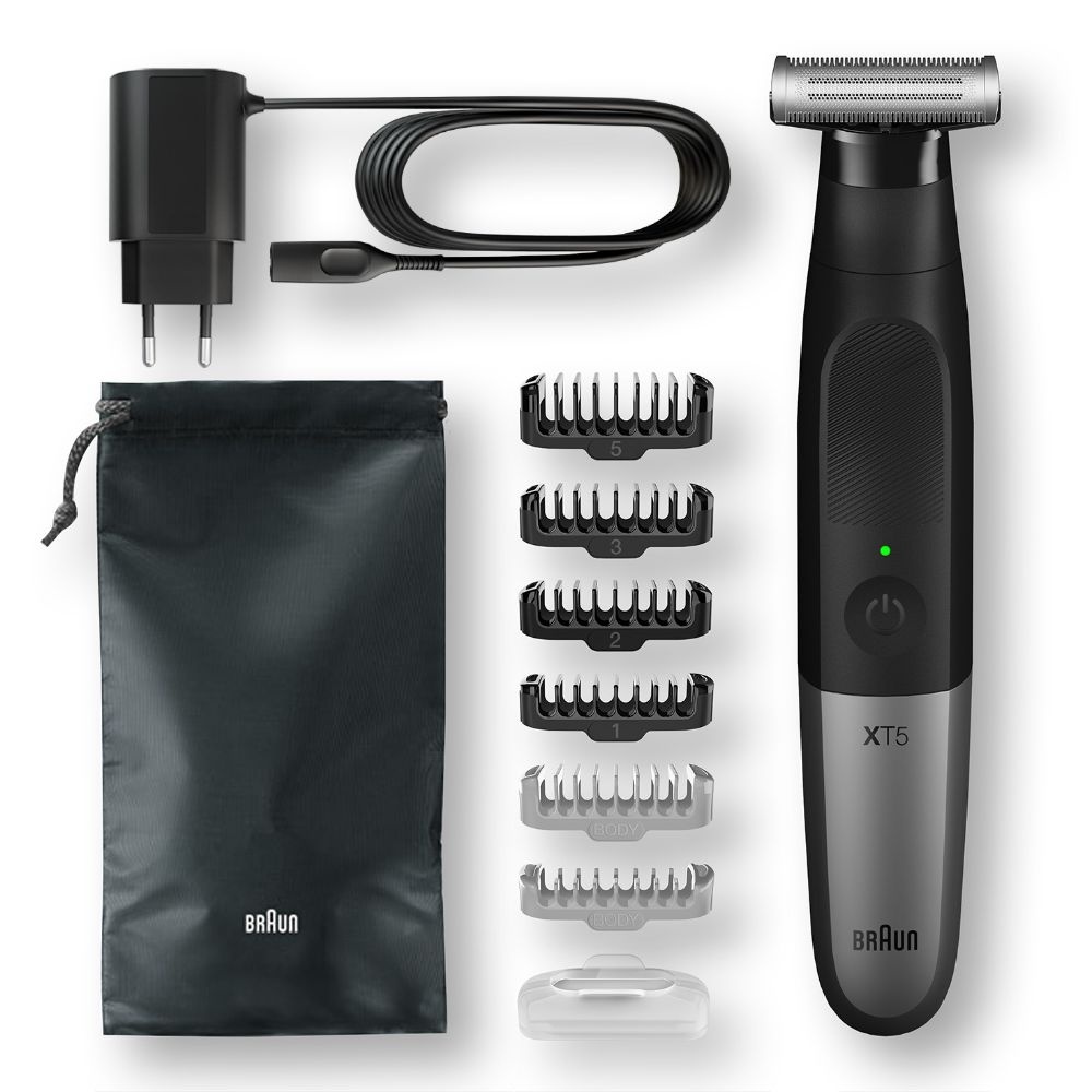Braun, Wet & Dry All In Onetool With 6 Attachments And Travel