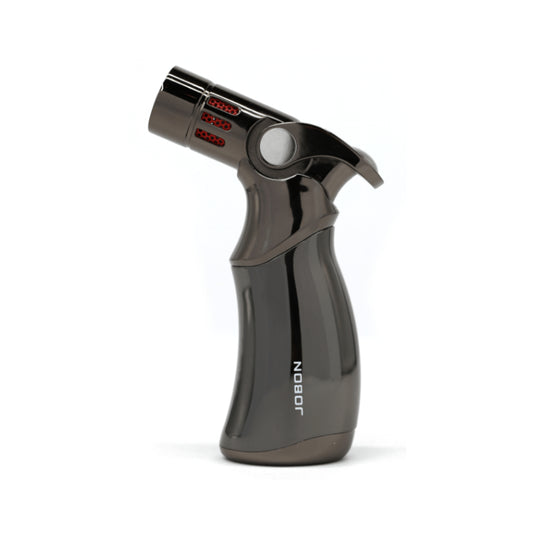 Jobon Quad Jet Torch Lighter, XXX-659BK