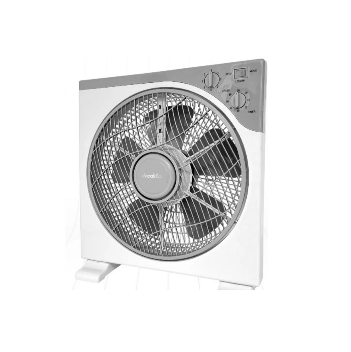 Decakila 12-Inch Box Fan, XXX-KEFC050W