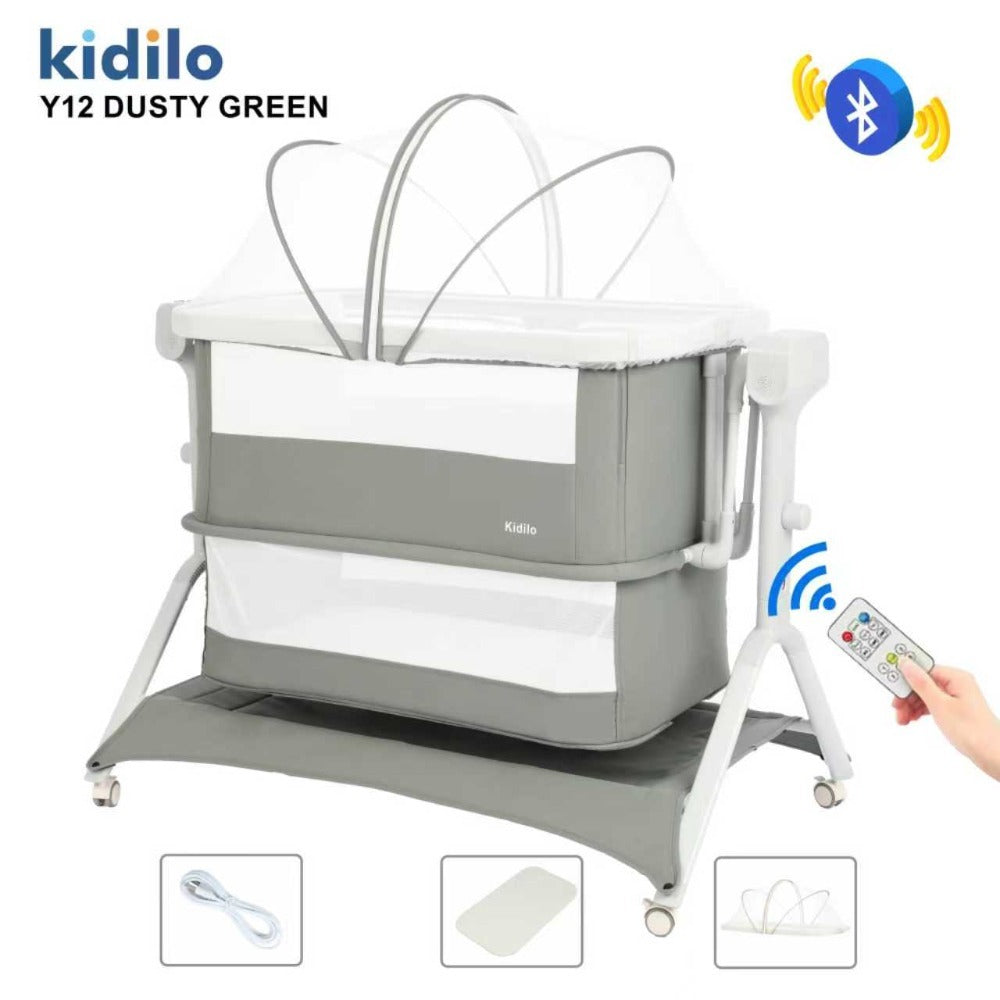 Kidilo, Baby Portable Bedside Crib Bed 3in1 Y13