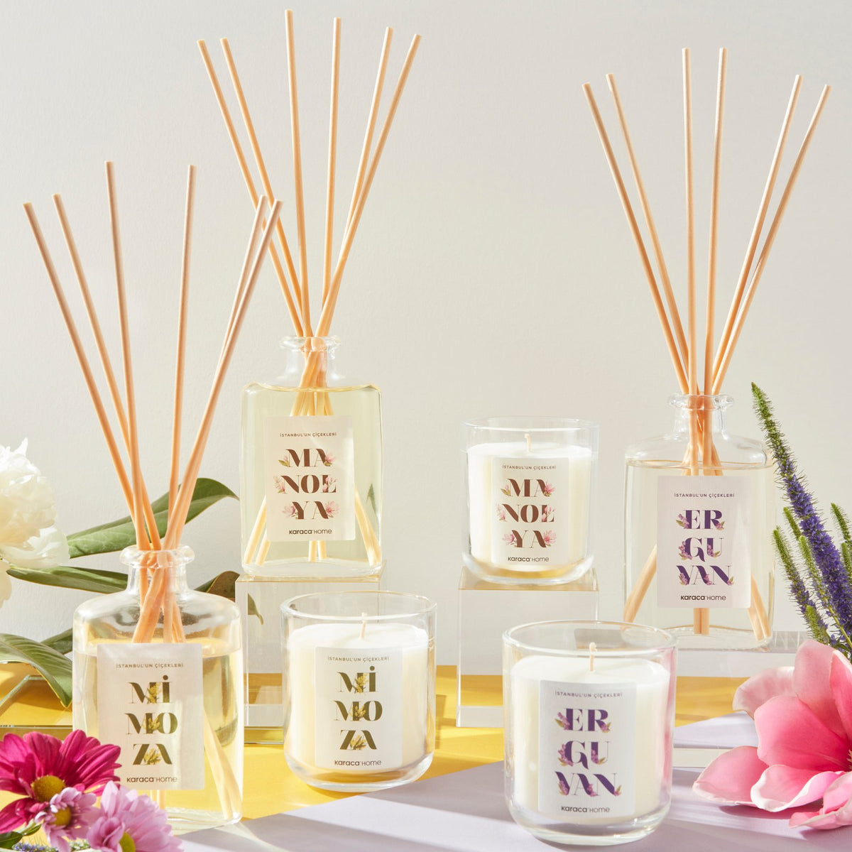 Karaca Home Flowers of Istanbul Series Lilac Scented Candle, 153.09.01.5939