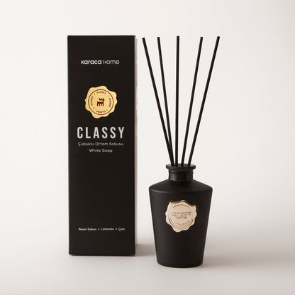 Karaca Home Classy White Soap Reed Diffuser 200 ml, 153.09.01.7150