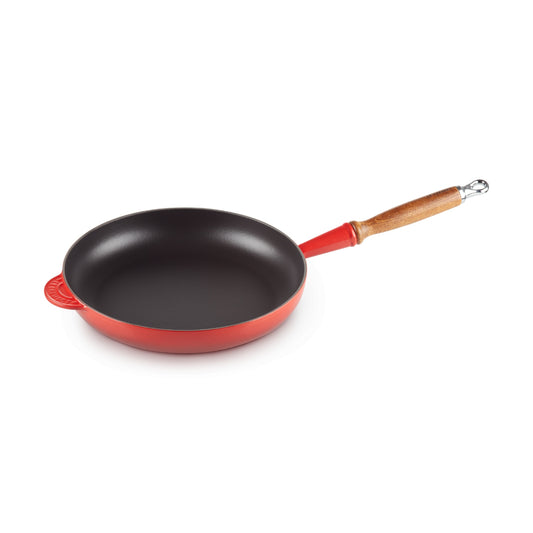 Le Creuset , Frying pan m.co Evo wood.. 28cm