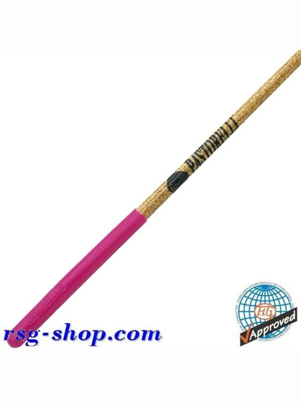 PASTORELLI CLASSIC GLITTER STICK -   GOLD/RASPBERRY GRIP