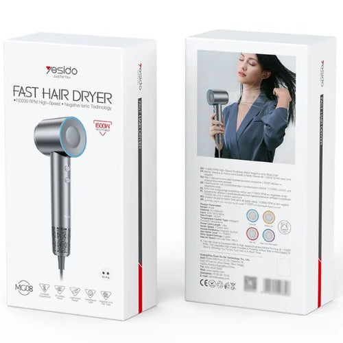 Yesido, Fast Hair Dryer MG08 1600W