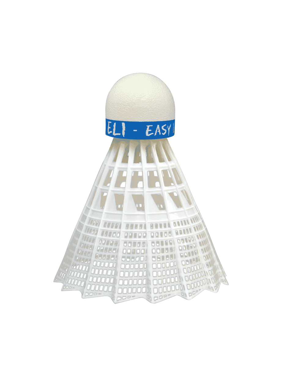 SPORTIFRANCE TUBE OF 6 SCHOOL SHUTTLECOCKS "BISI"