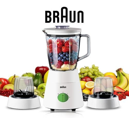 Braun, Household Powerblend 3 Jug Glass Blender Jb 0153