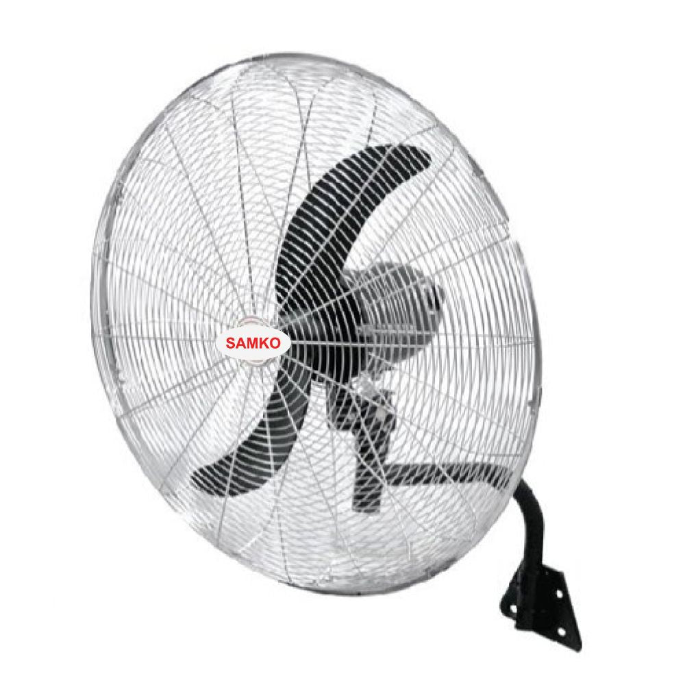Samko, Wall Fan 24 Inch 170 W Silver, 01Df600Tw