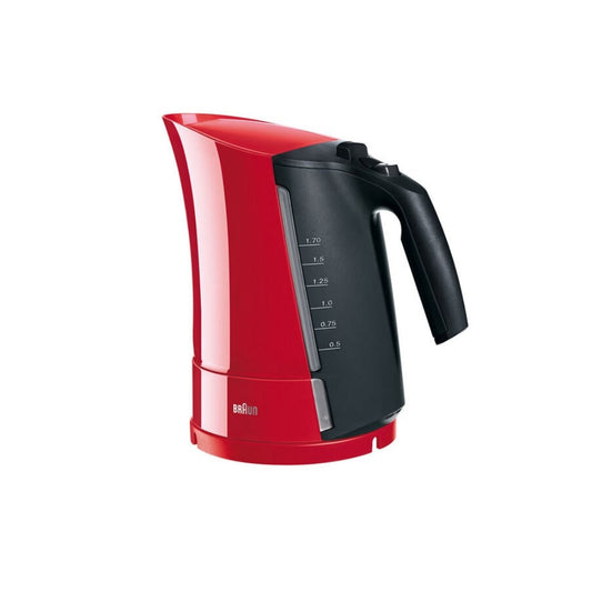 Braun, Cordless Kettle 3000W 1.6Lit Red, 01WK300R