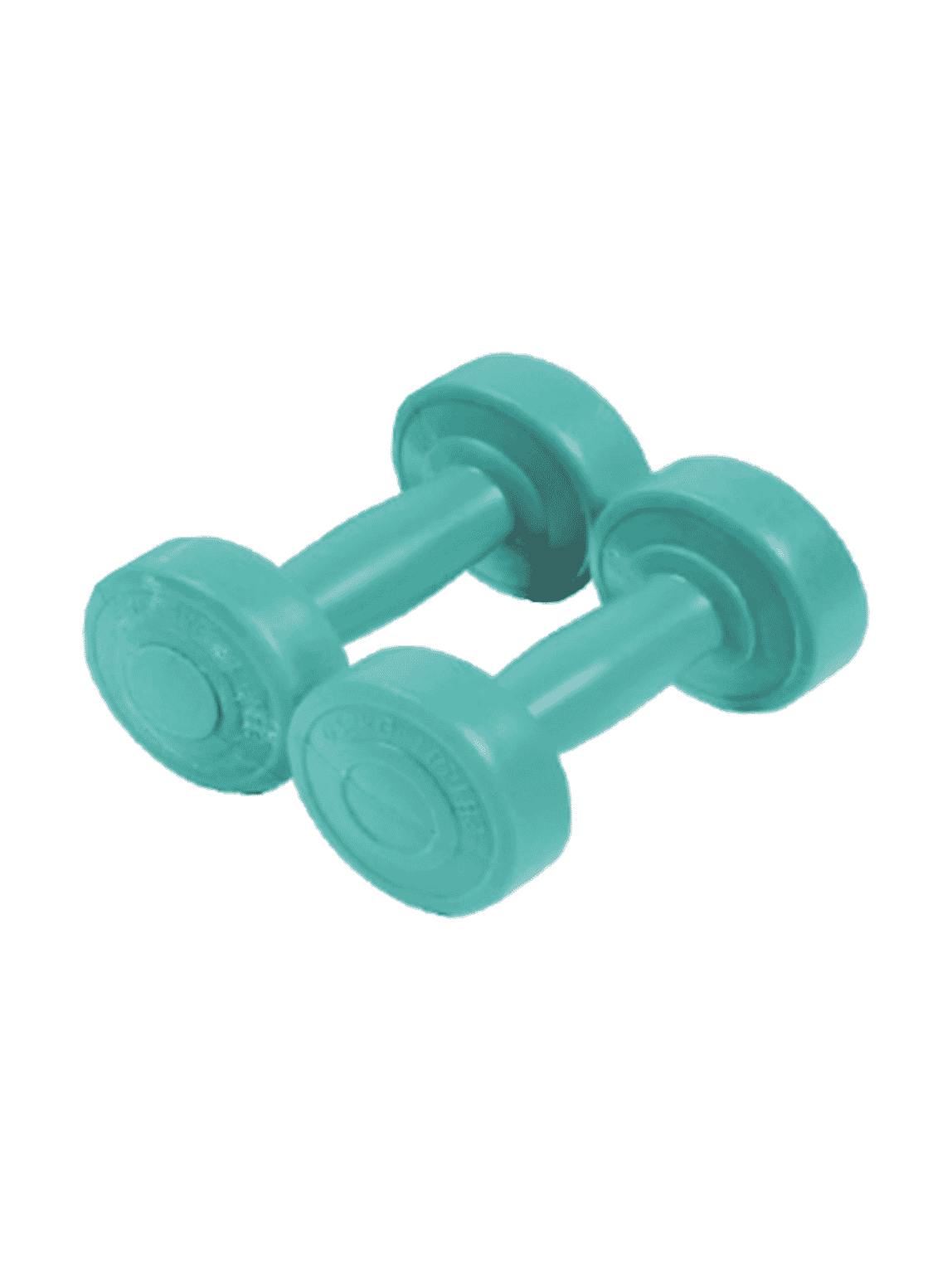 SPORTI PAIR OF CEMENT BARBELLS 1KG