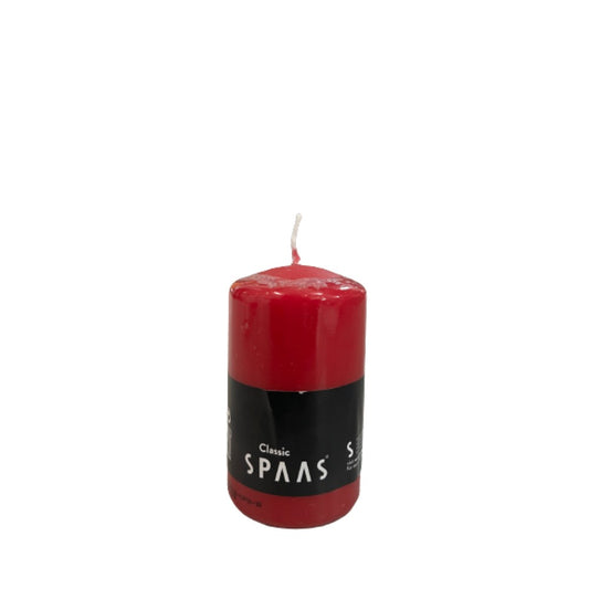 Sk, Candle Spaas Cyl 60X100 Rouge, 053001-013
