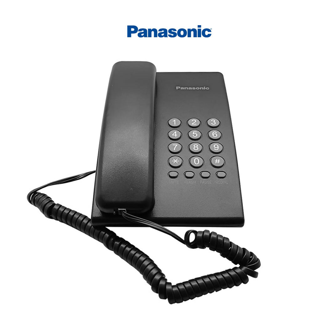 Panasonic, Kx-Ts400Sx Integrated Corded Telephone System, Black
