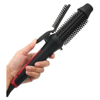 VGR V-582 Professional Original Heated Hair Brush, High Gloss Ceramic Handle Hot Bristle 19mm