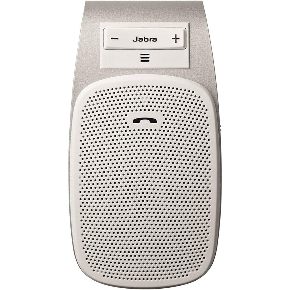 Jabra, DRIVE White Car Bluetooth Speakerphone, Multiuse - connects to 2 Bluetooth devices at the same time